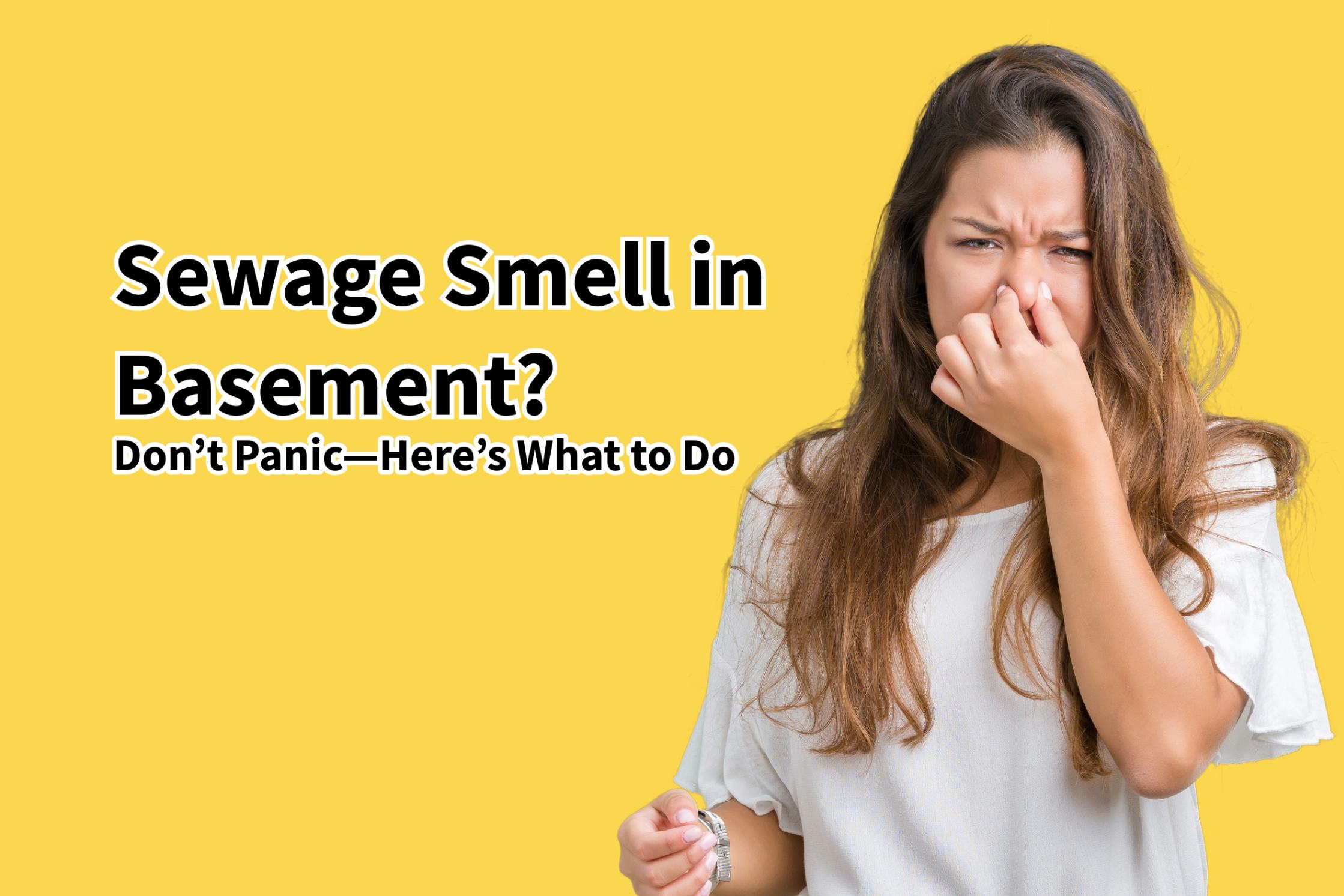 Dublin, Ohio plumbing blog on how to address sewage smells in your basement.